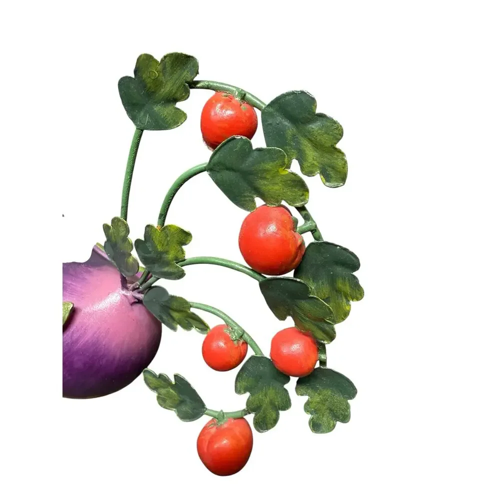 Farm Animal Vegetable Home Grown Garden Eggplant Rooster Anthropomorphic‎ Figure